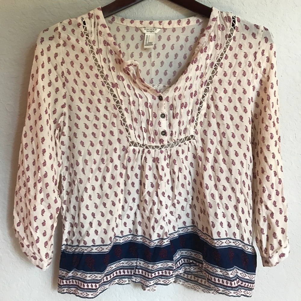 Patterned Blouse