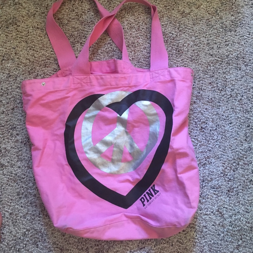 PINK tote bag