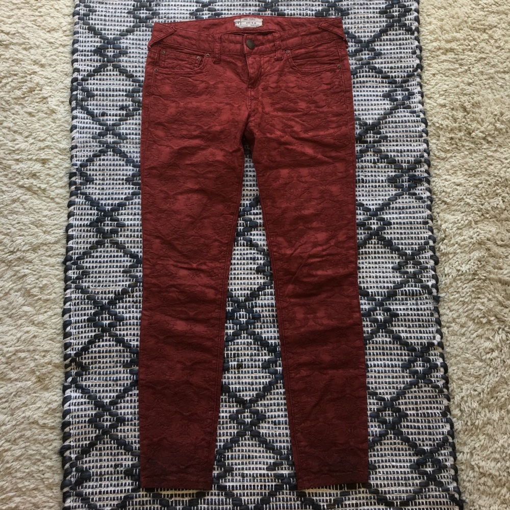 Free People Jacquard Texture Pant