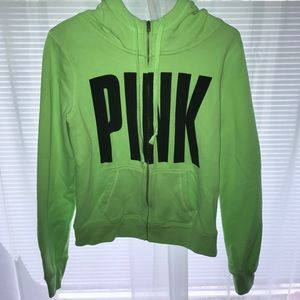 Tunnel neck zip up hoodie