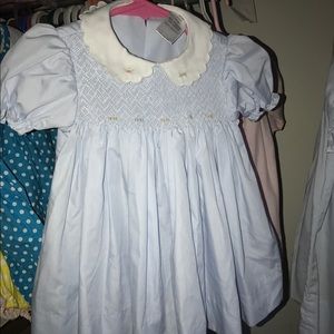 Petit ami smock dress 6m