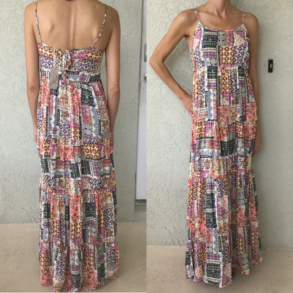 Bohemian Style Maxi Dress - Picture 2 of 4