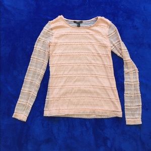 🌷Blush Lace Top • Forever 21