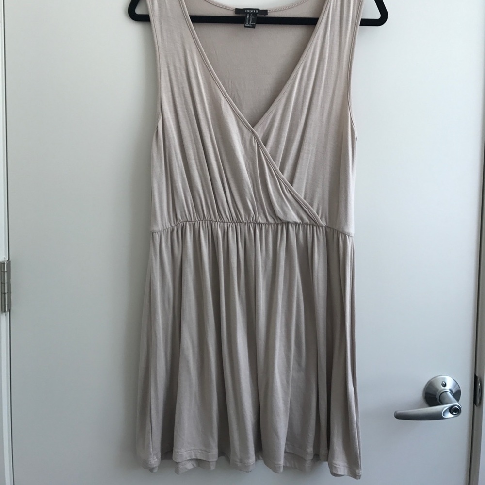 Forever 21 wrap style tank top dress/shirt