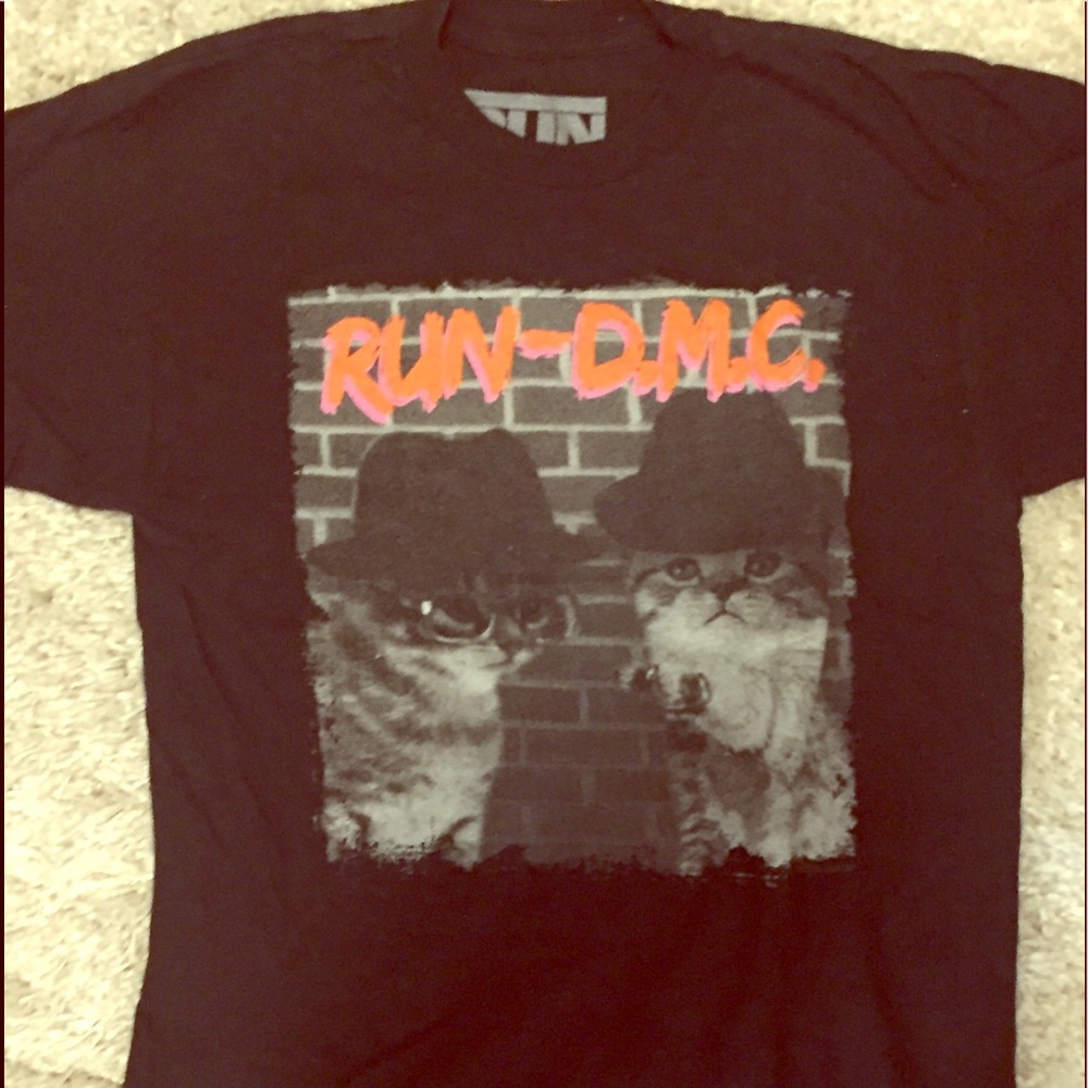 RUN DMC Cat 🐱 T-shirt