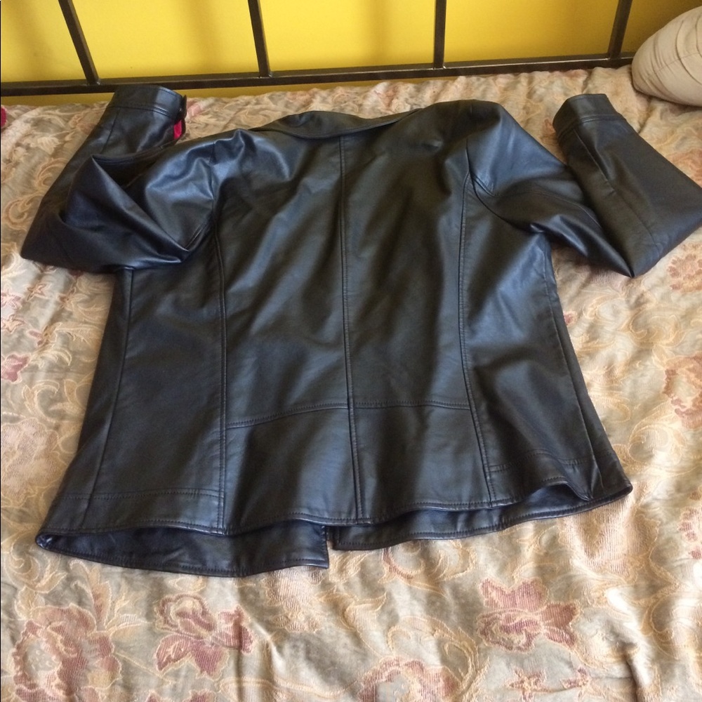 Additional photos for vegan leather moto
