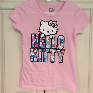 Girls XL 14/16 Hello Kitty Short Sleeve Shirt🌺