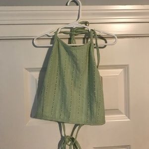 Tobi open back Crop Tol