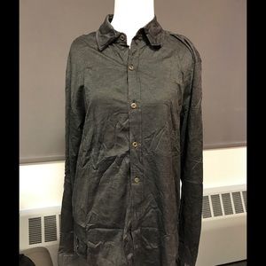 Hugo Boss grey men's shirt size M