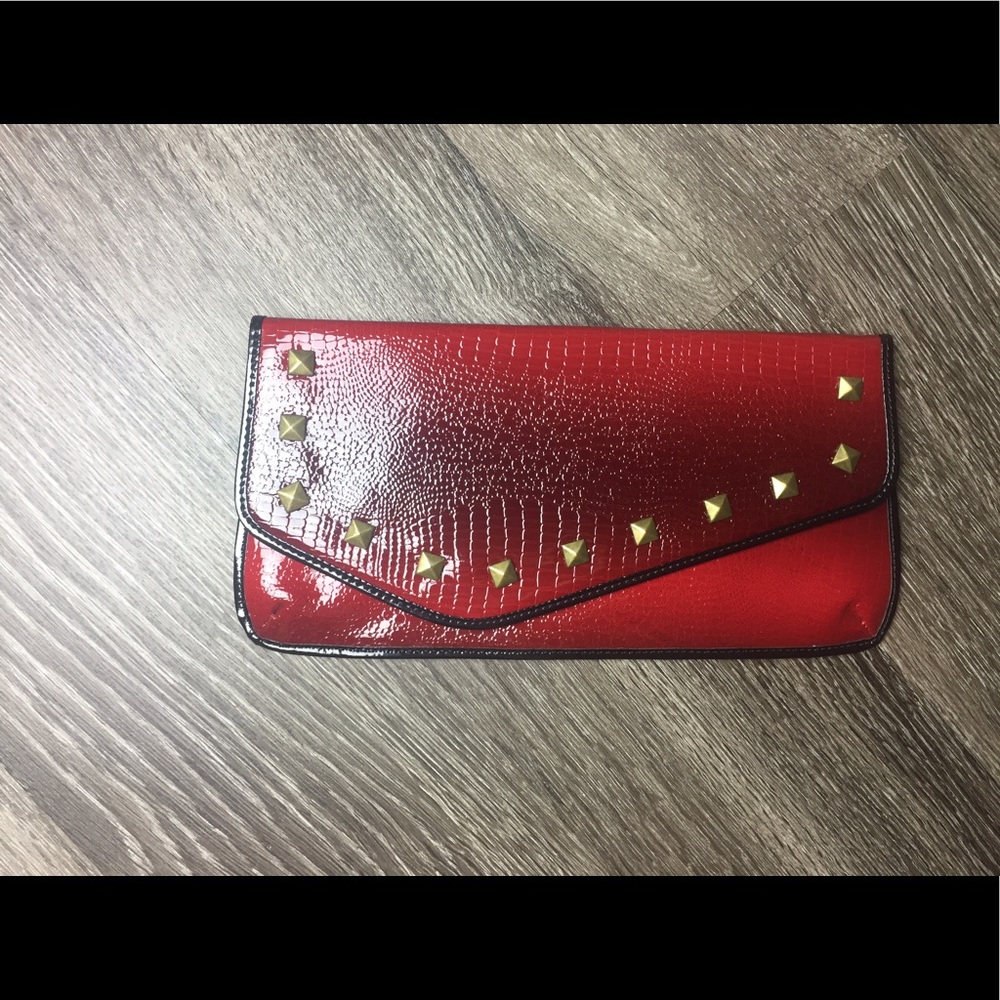 Ladies Ombré Red Wristlet