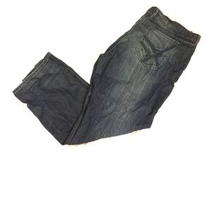 Kenneth Cole Distressed Wash Straight Leg