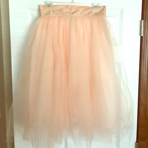 Shabby Apple tulle skirt Pink Sz S