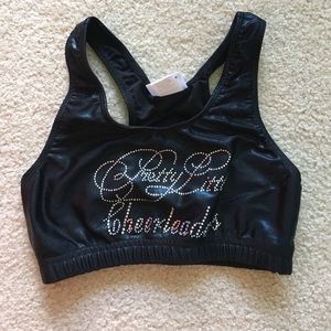 "Pretty Little Cheerleader" Sports Bra