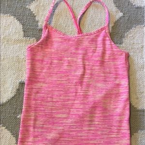 Ivivva (Lululemon kids) Tumblin' Tank in pk/yell