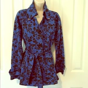 Flower Design Light Jacket