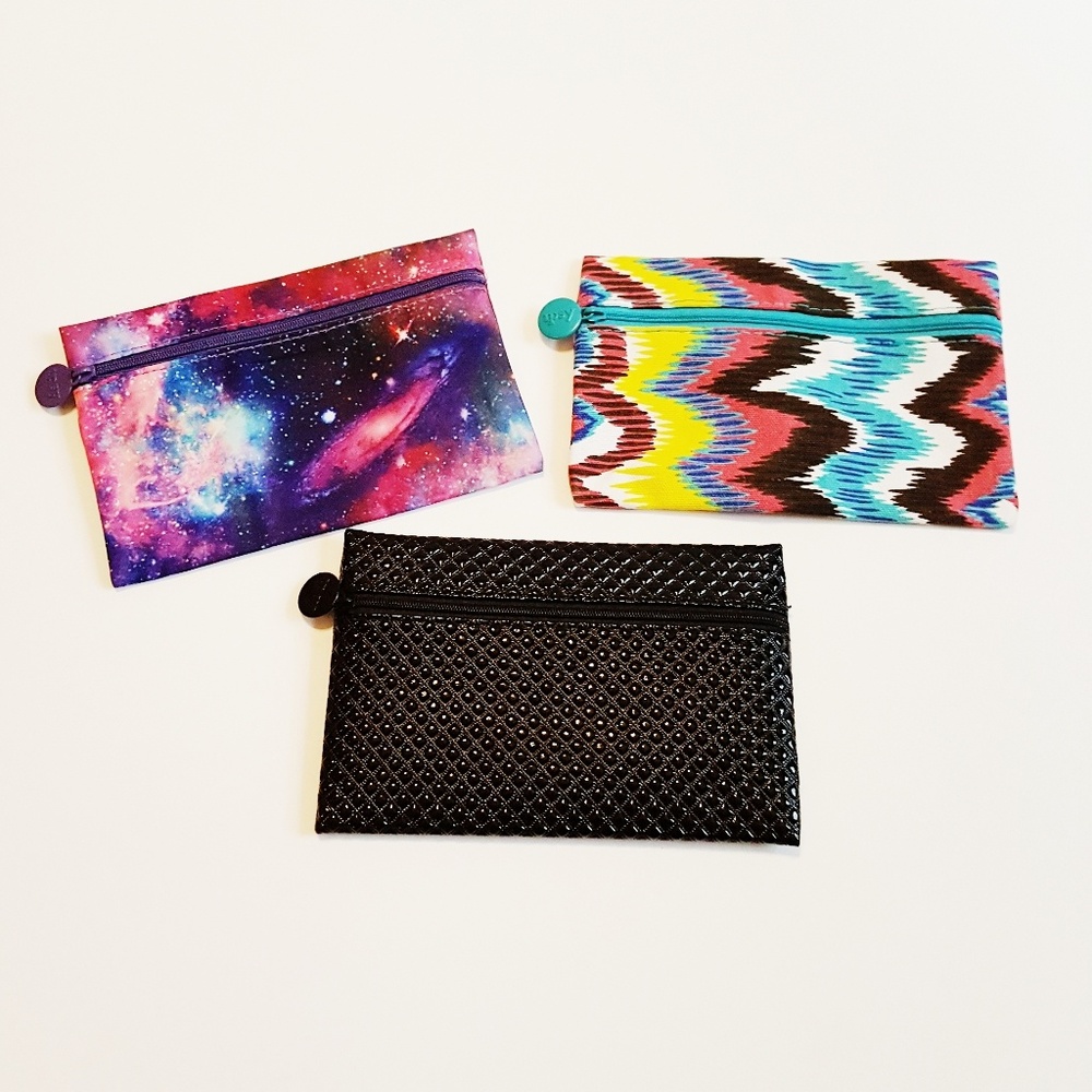 3 Ipsy makeup bags