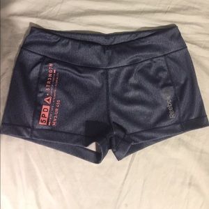 Reebok Crossfit denim spandex / shorts