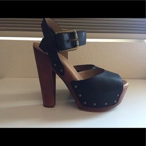 Mojo Moxy Hope Black Platform Sandal