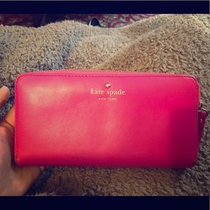 Pink Kate Spade Wallet