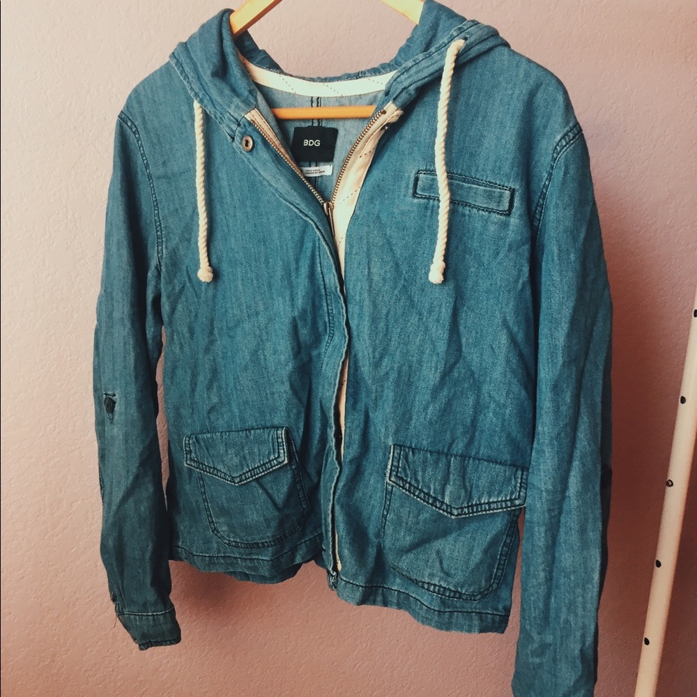 Trendy Vintage denim hoody