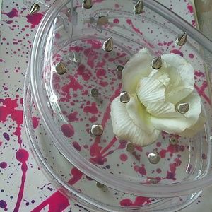 🕸 RETRO CUSTOM SPIKED PURSE/MAKEUP BAG🕸