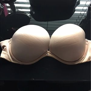 Victoria's Secret Strapless Bra 34DD