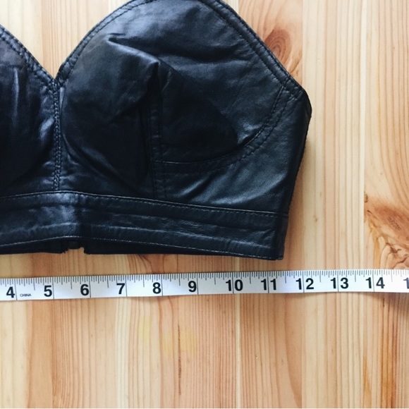 Leather Bustier Top - Picture 7 of 7