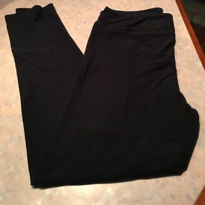 Plain Black LulaRoe TC leggings