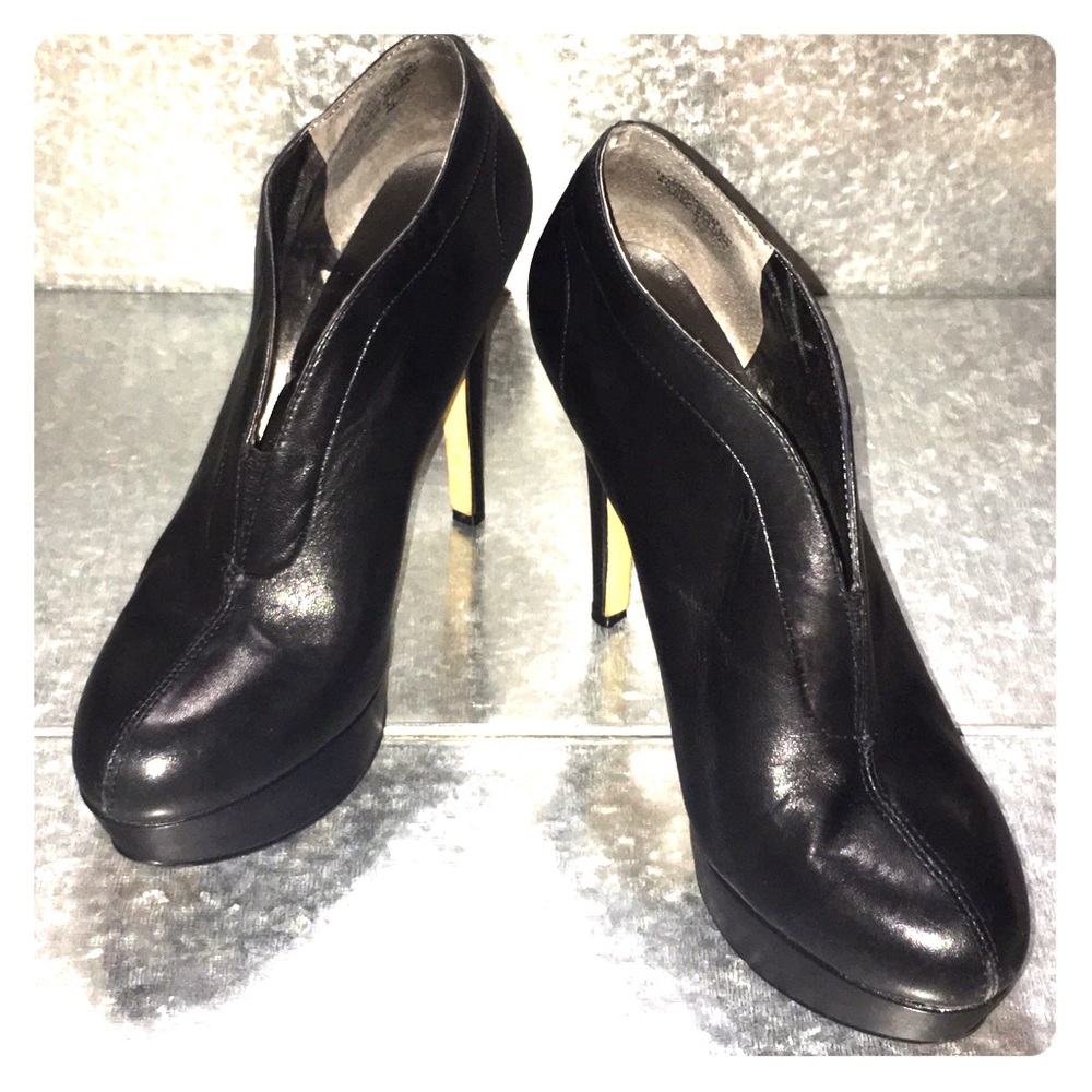 Nine West Leather Boot Heels