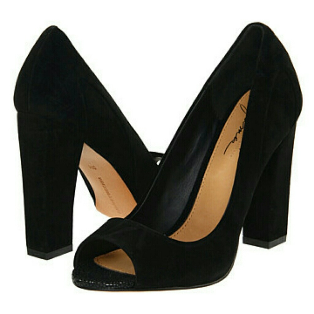 Badgley Mischka Dimitri Peep Toe Heels