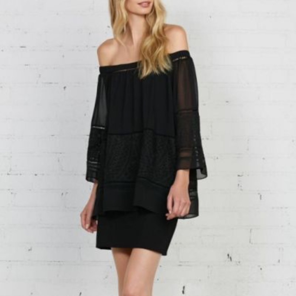 Bailey 44 off-shoulder dress