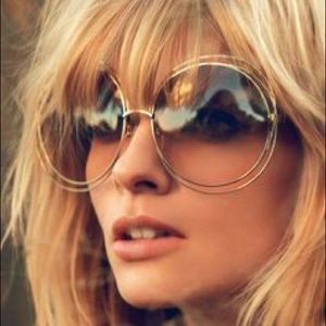 Chloe round sun glass 🕶