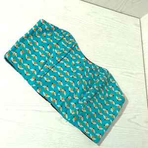 BERNIE DEXTER Bee Print Pinup Bustier Sz L