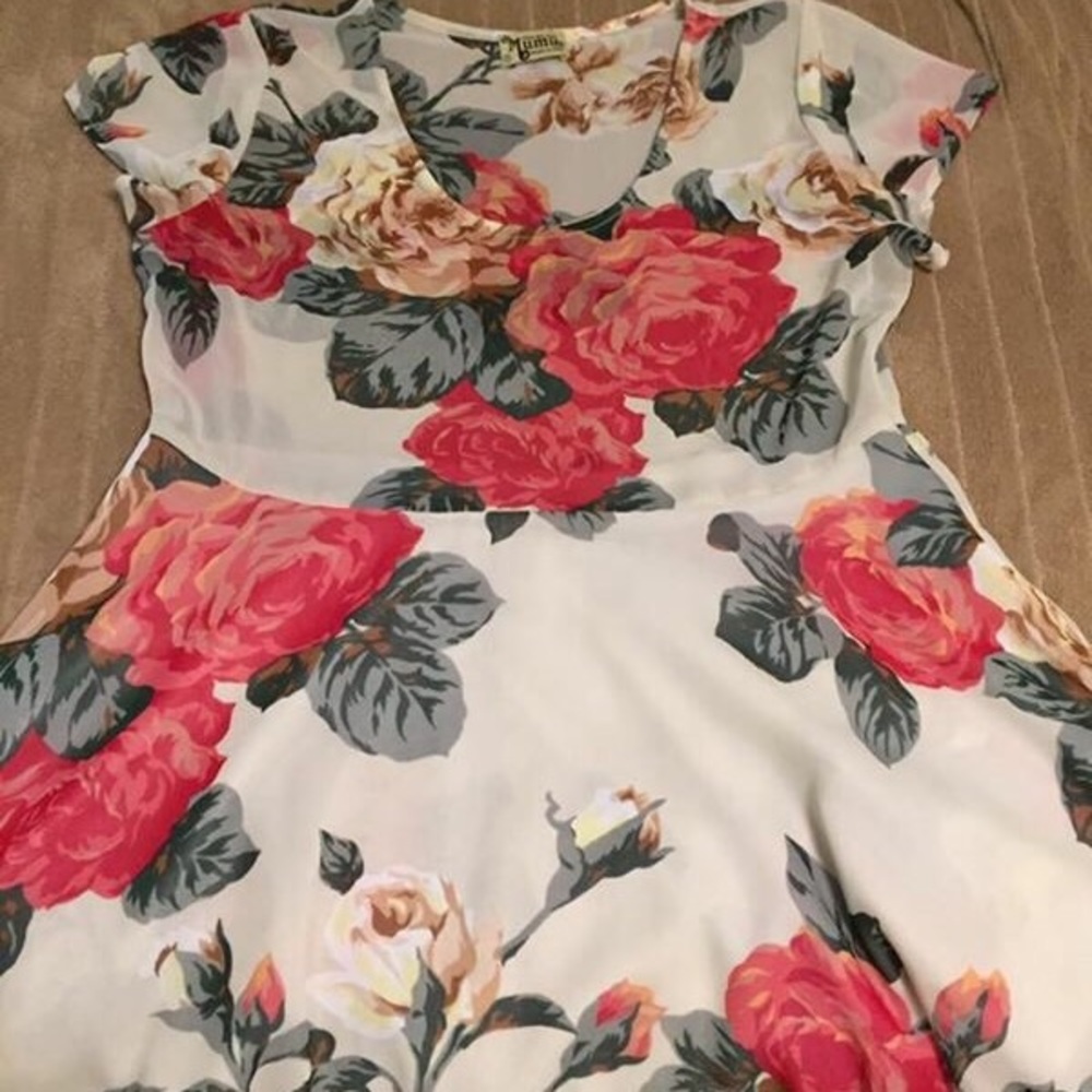 Floral Show Me Your MuMu dress