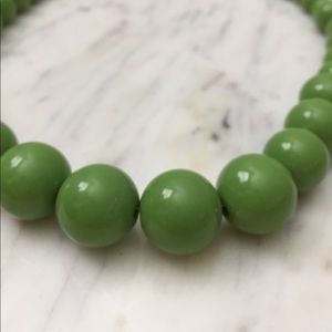 Green Beaded Necklace