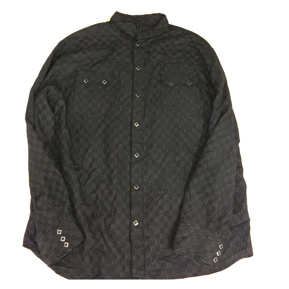 Skully Western Button Up Shirt