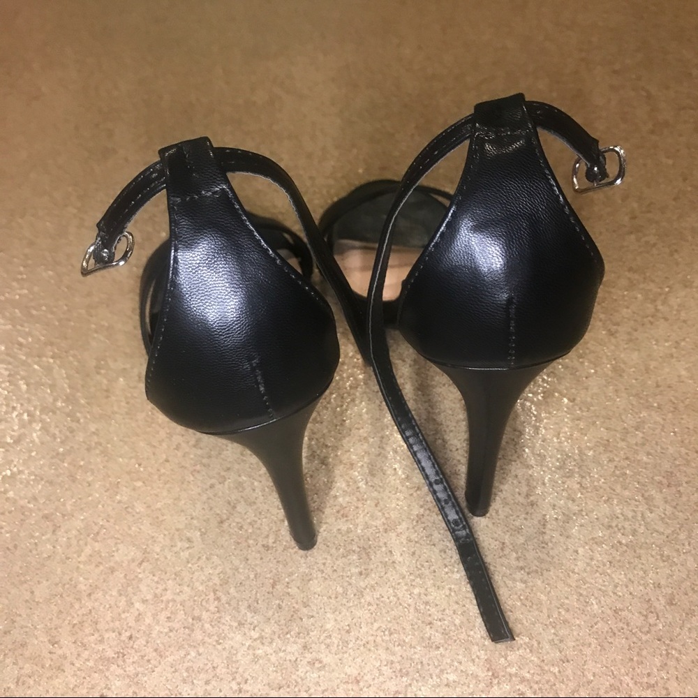 Black heel sandals - Picture 3 of 4