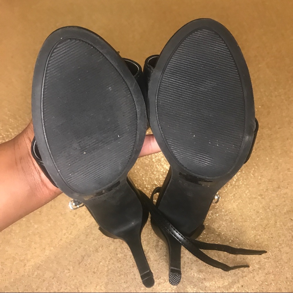 Black heel sandals - Picture 4 of 4