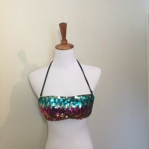 Victoria Secret Sequined  Bikini top