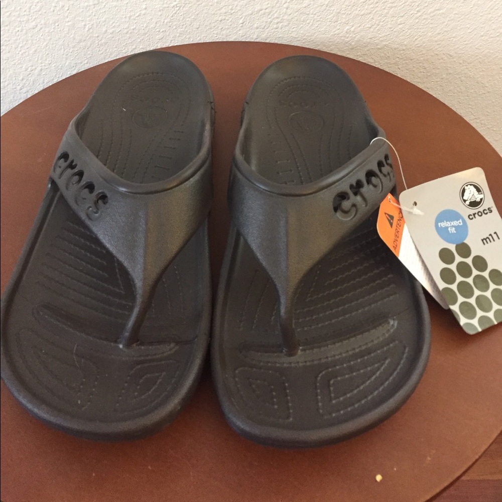 Crocs men's flip flop size 11 new