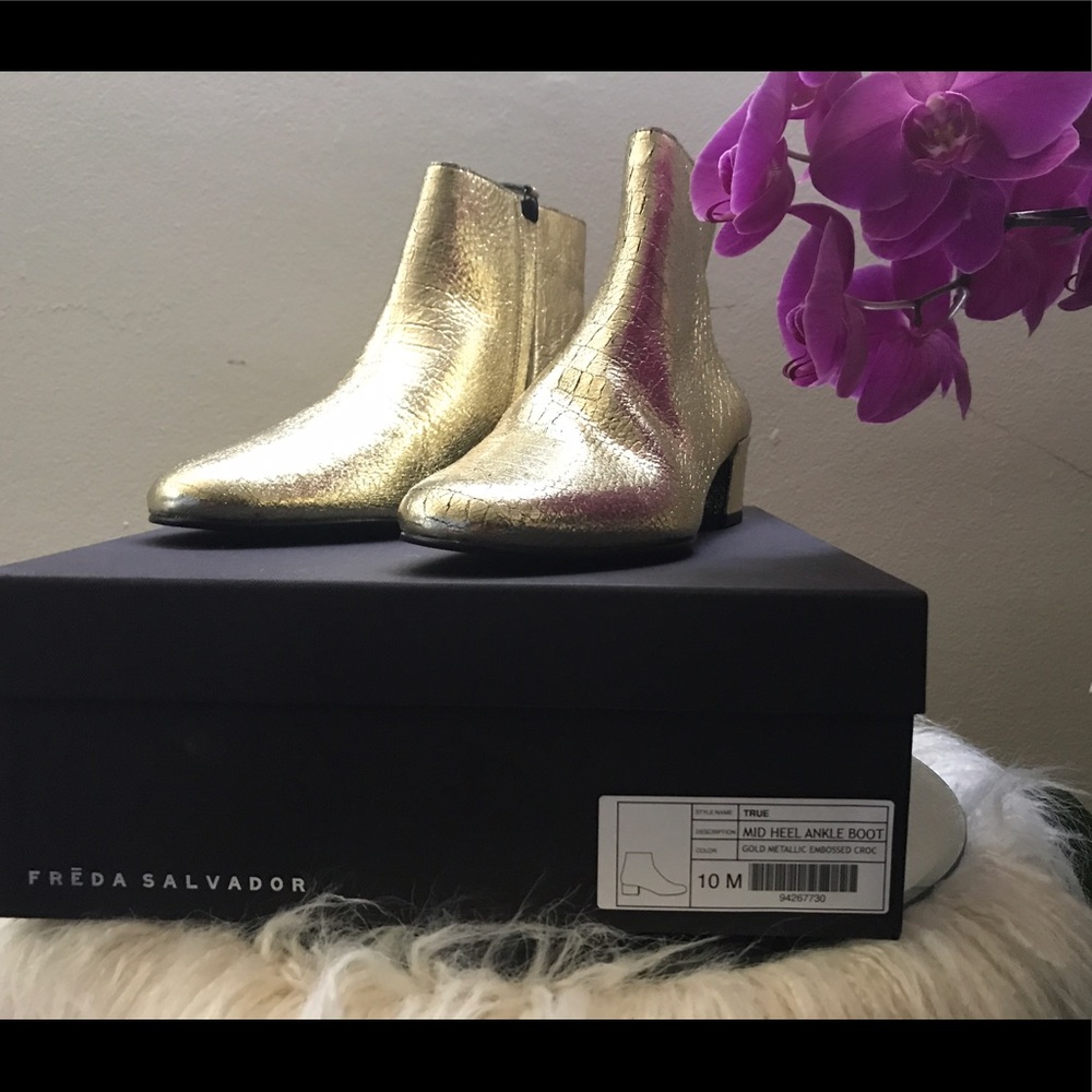 Freda Salvador True Mid Heel Boot