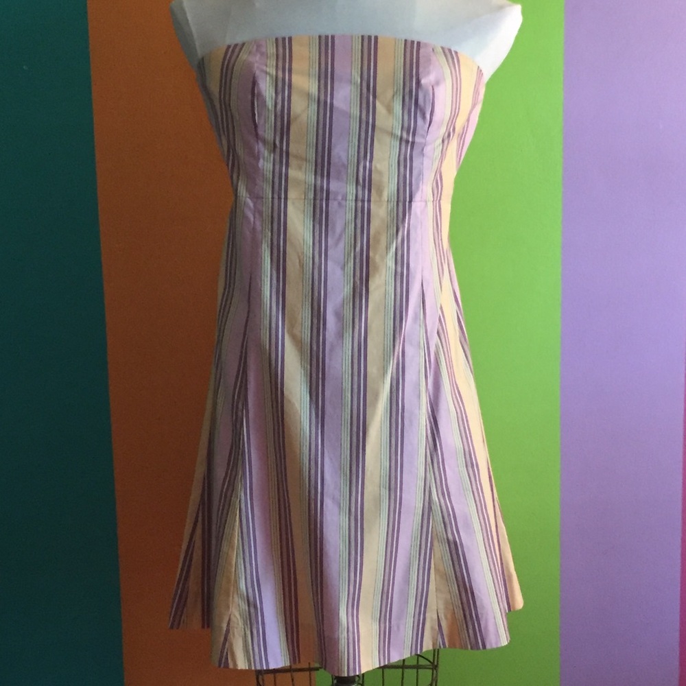 Gap strapless stripes dress 14