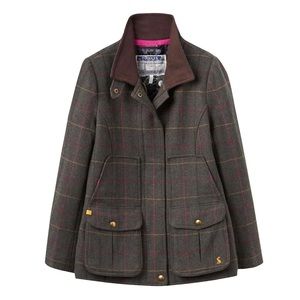 Joules Ladies Tweed Field Coat Sports Wear Riding