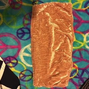 Strapless Velvet Bra