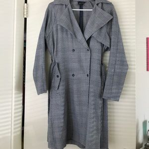 Topshop Blue and White Jacket