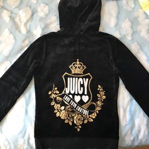 Juicy Couture Velour Track Jacket