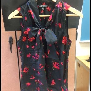 Express flower blouse