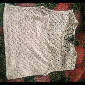 Crochet crop top