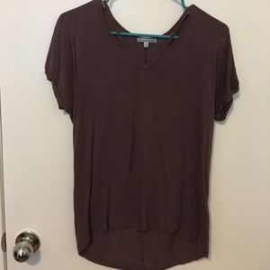 Dark purple tee