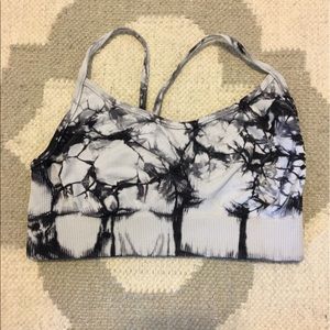 Malibu Sugar Tie Dyed racer back bra cami